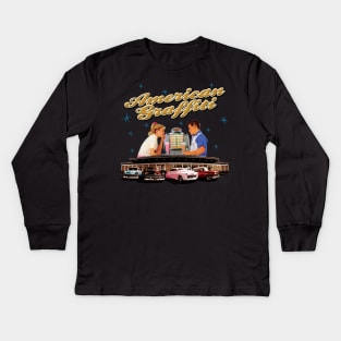 American Graffiti Kids Long Sleeve T-Shirt